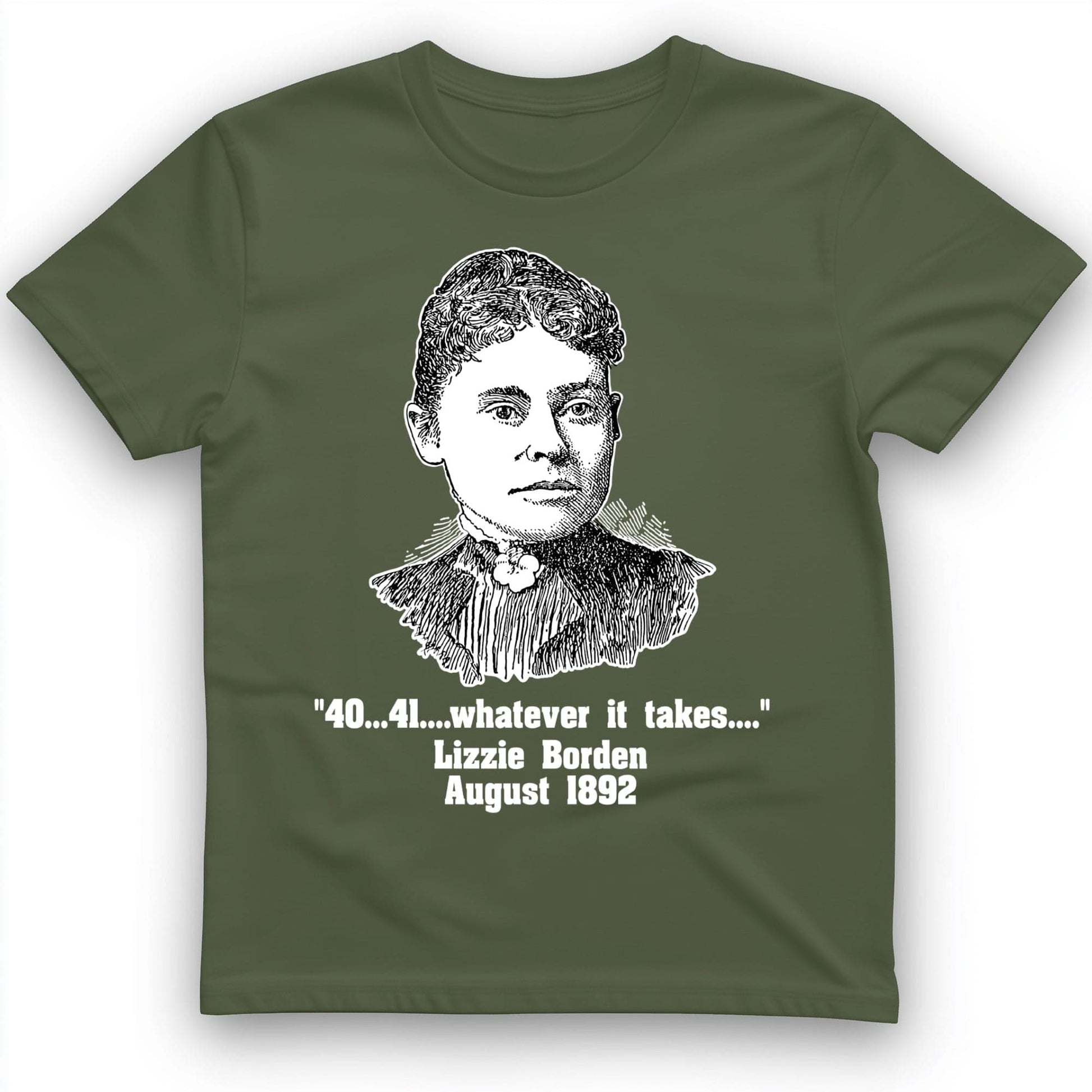 Lizzie Borden T-Shirt Military Green / S