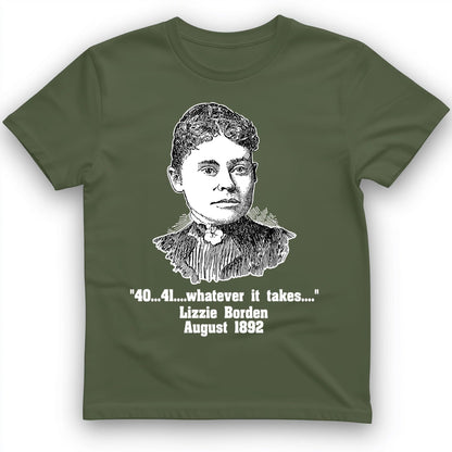 Lizzie Borden T-Shirt Military Green / S