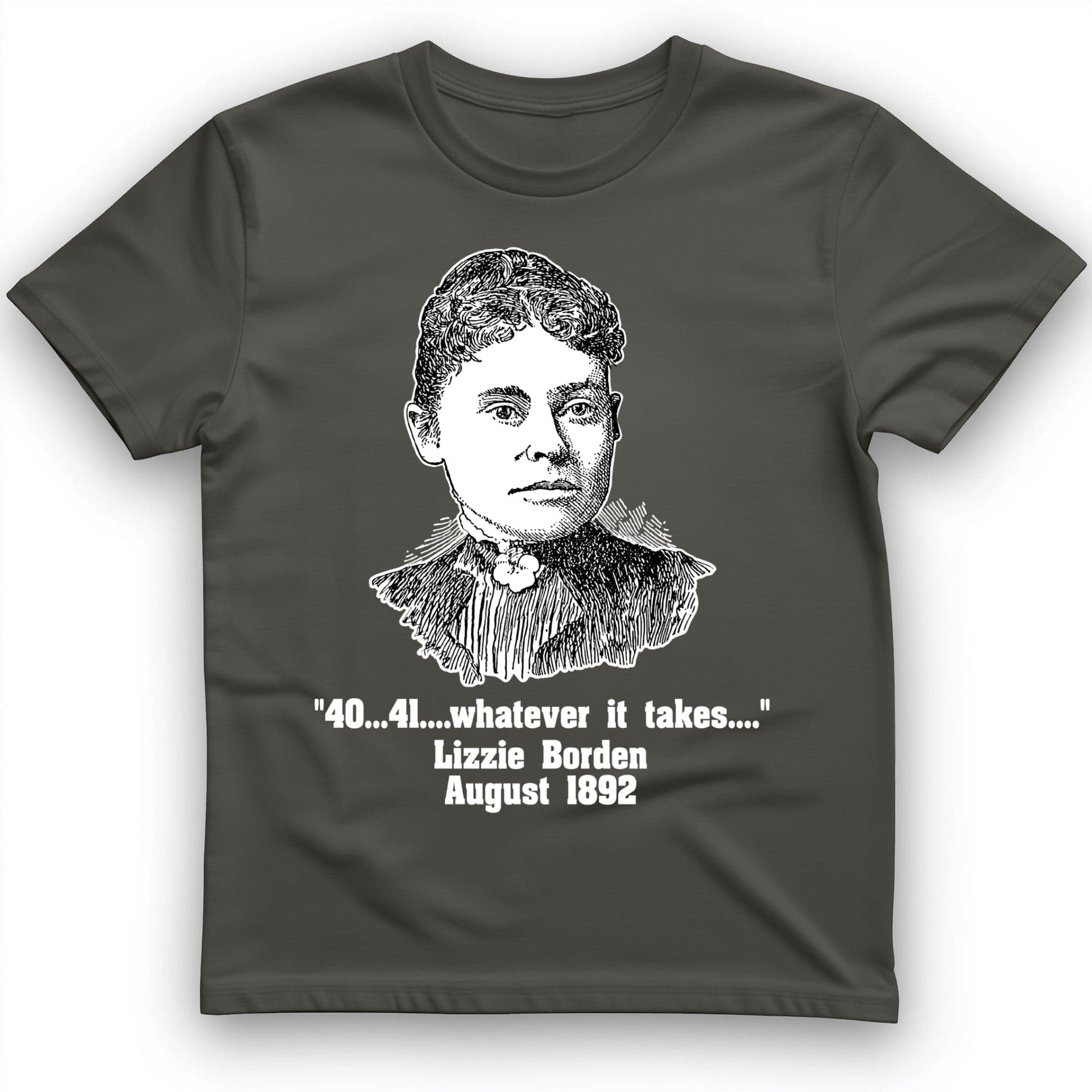 Lizzie Borden T-Shirt Charcoal / S