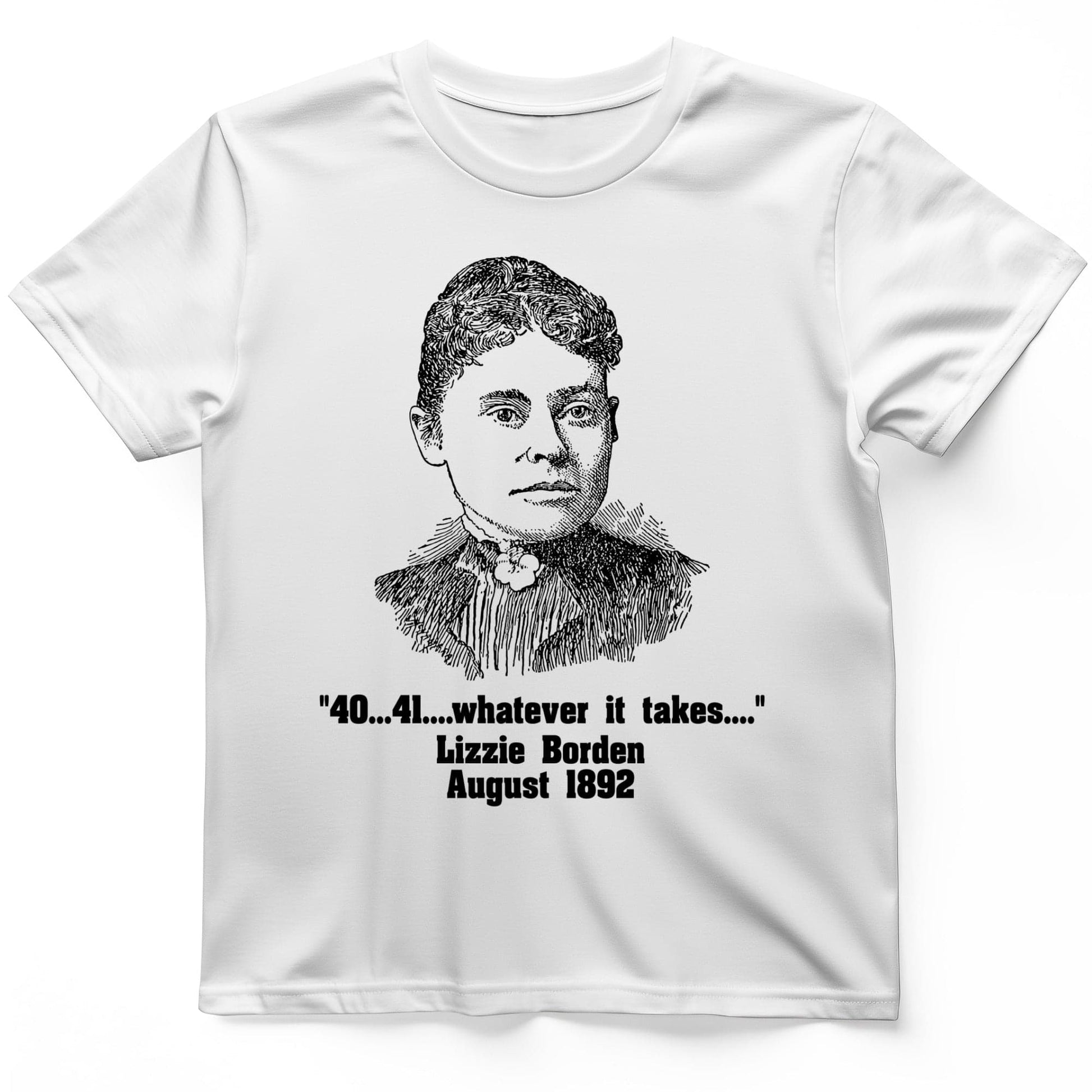 Lizzie Borden T-Shirt White / S
