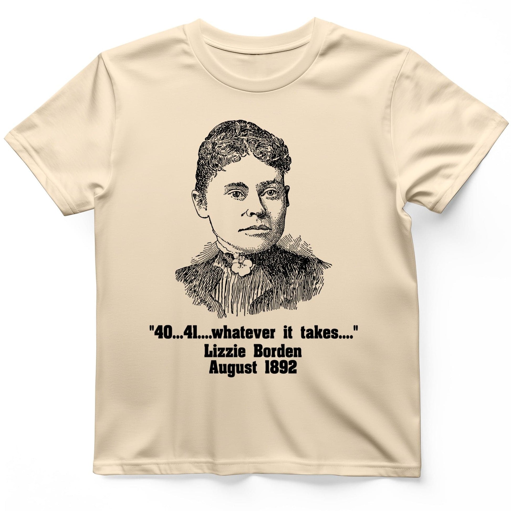 Lizzie Borden T-Shirt Natural / S