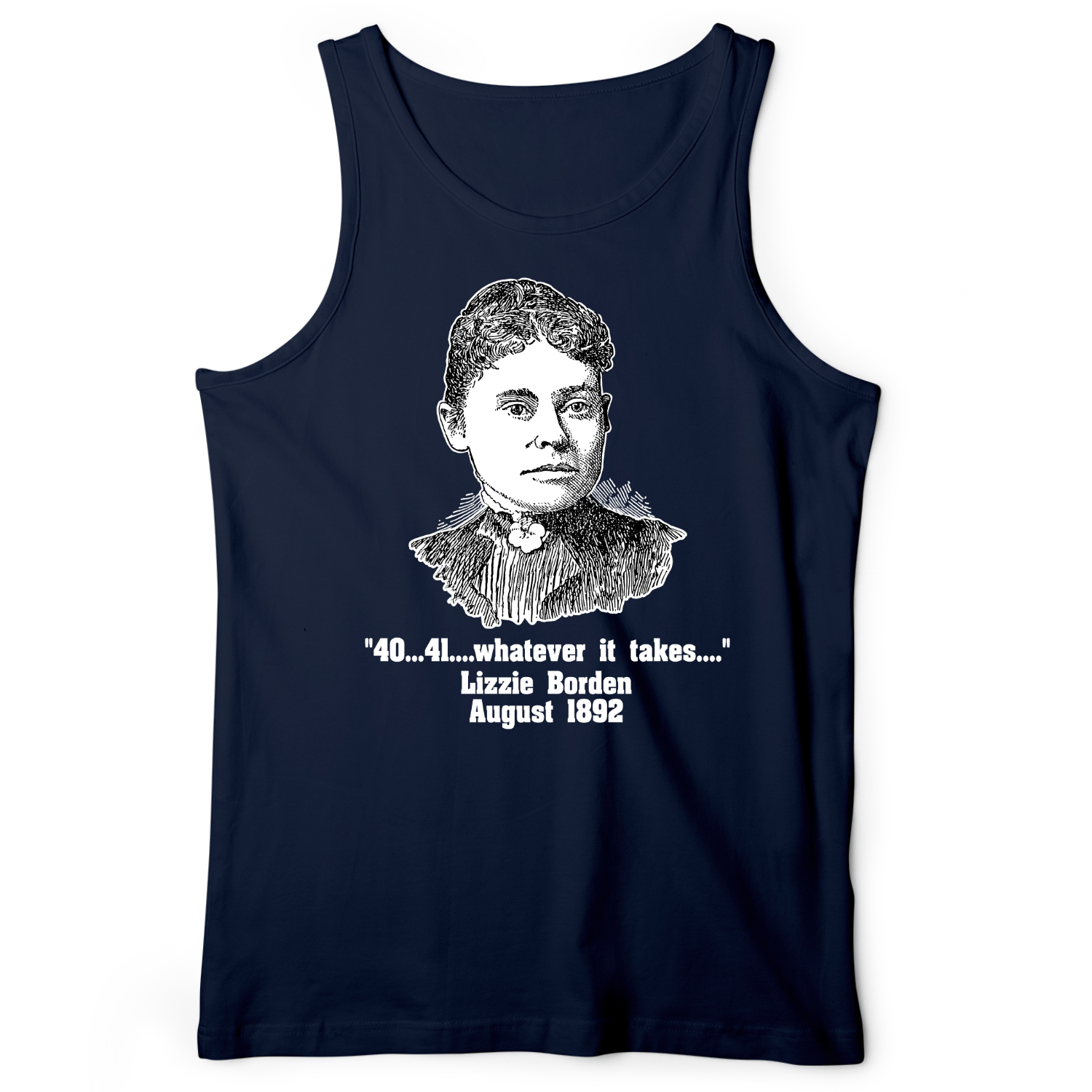 Lizzie Borden Tank Navy / XS