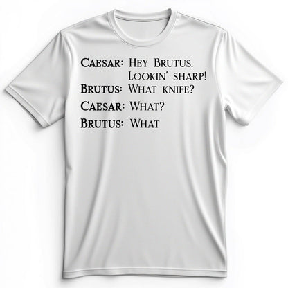 Lookin Sharp Premium Tee White / S