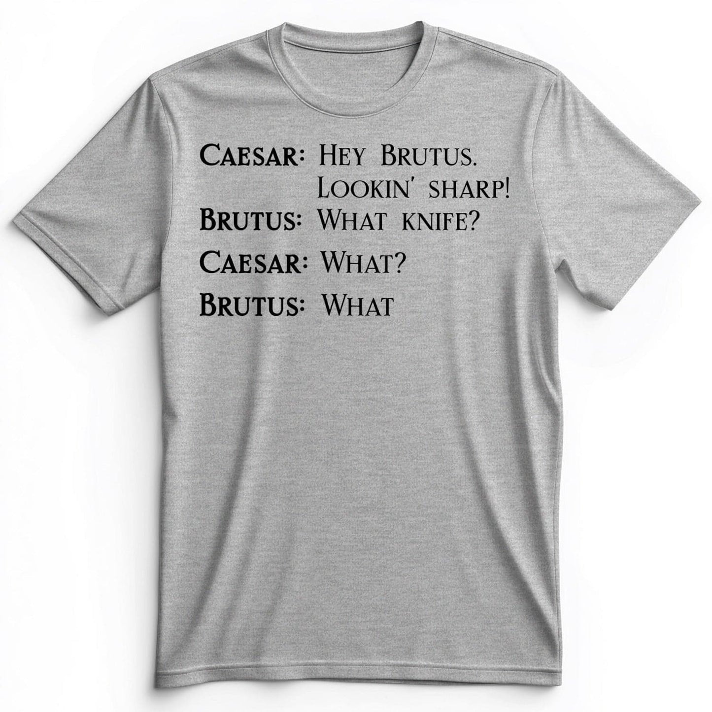 Lookin Sharp Premium Tee Athletic Heather / S