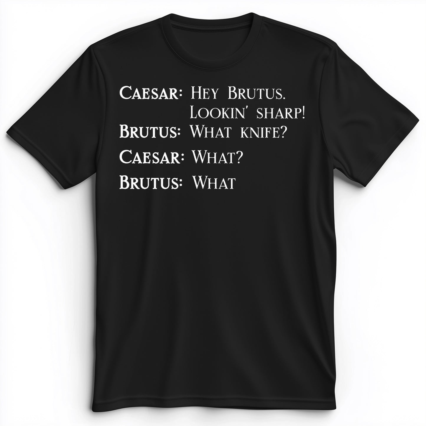 Lookin Sharp Premium Tee Black / S