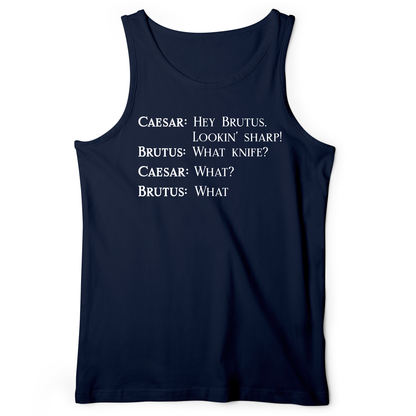 Lookin' Sharp Tank Navy / XS