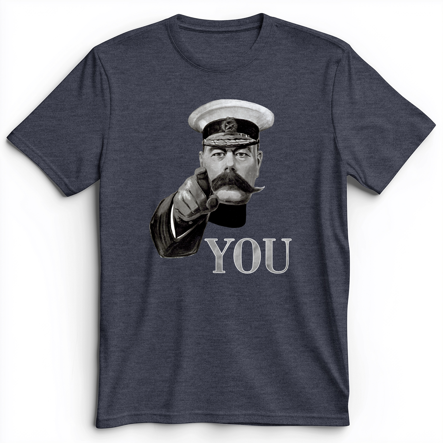 Lord Kitchener You Premium Tee Heather Navy / S