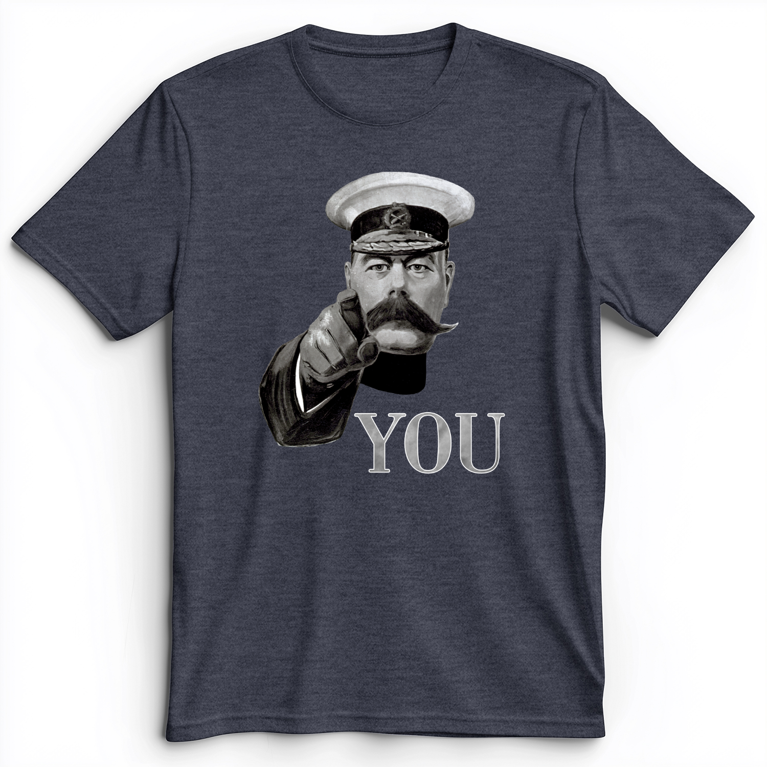 Lord Kitchener You Premium Tee Heather Navy / S