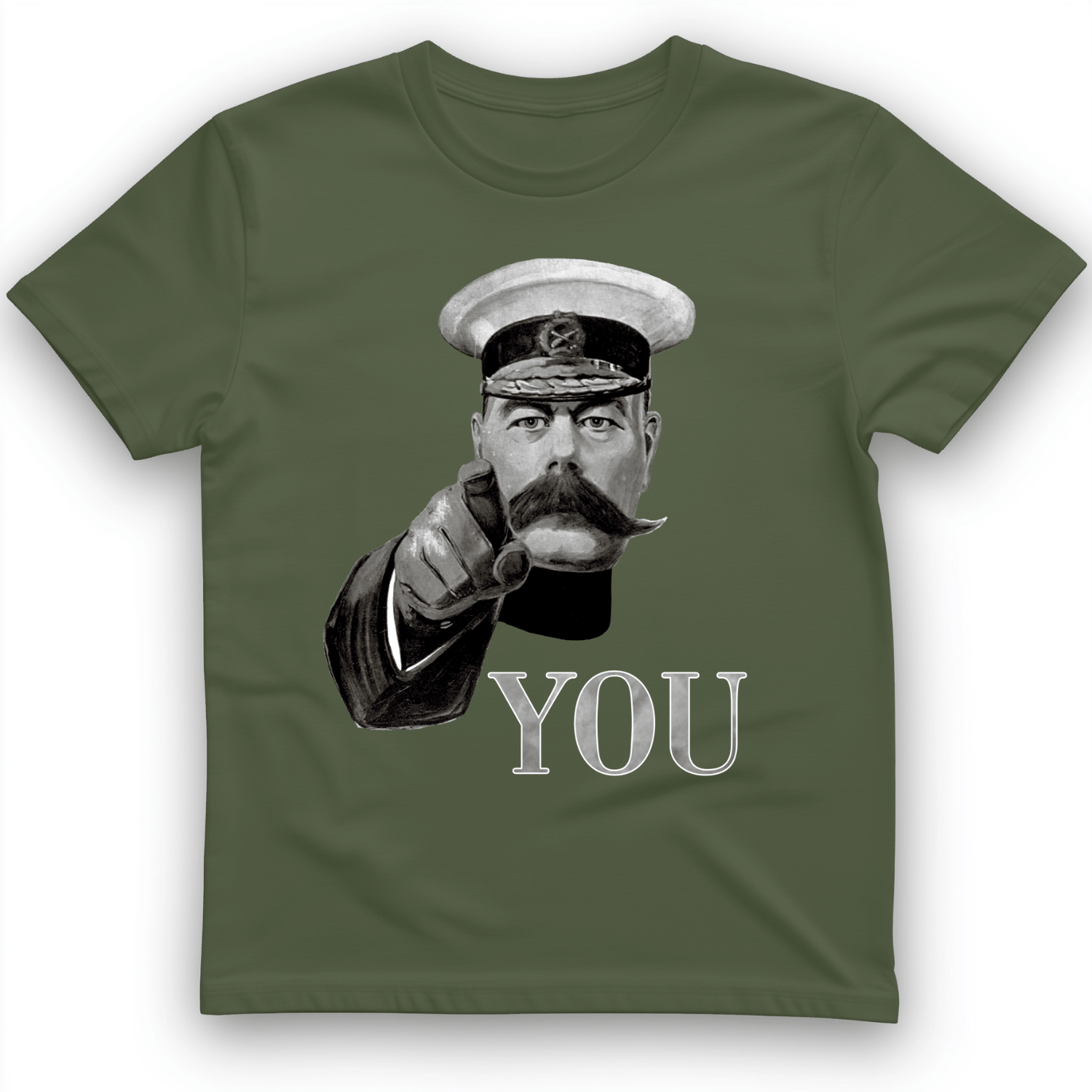 Lord Kitchener You T-Shirt Military Green / S