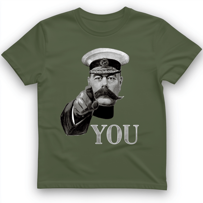 Lord Kitchener You T-Shirt Military Green / S