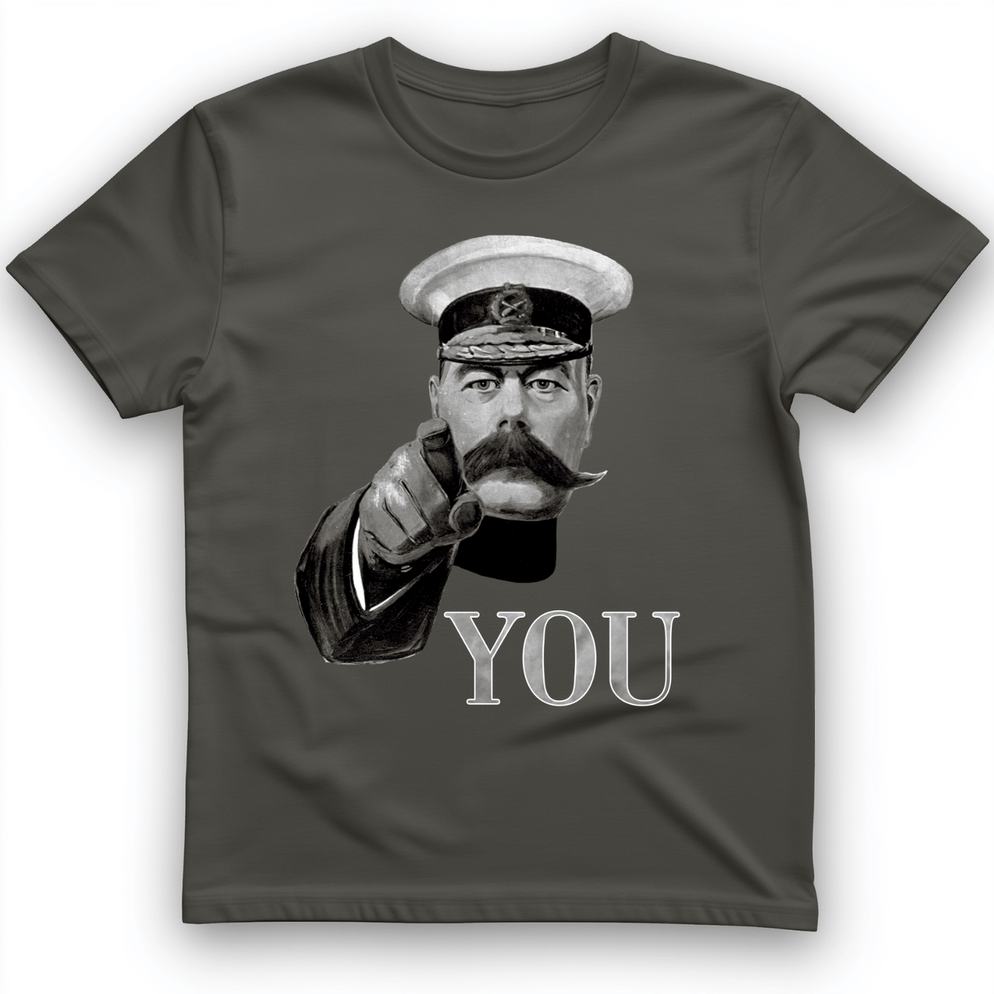 Lord Kitchener You T-Shirt Charcoal / S