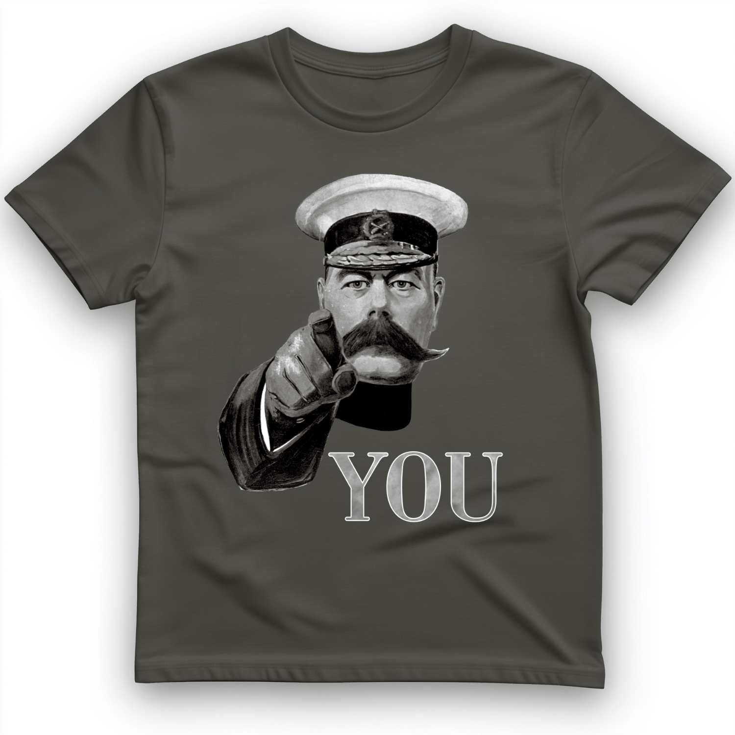Lord Kitchener You T-Shirt Charcoal / S