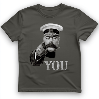 Lord Kitchener You T-Shirt Charcoal / S