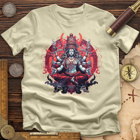 Lord Shiva Cotton T-Shirt Natural / S