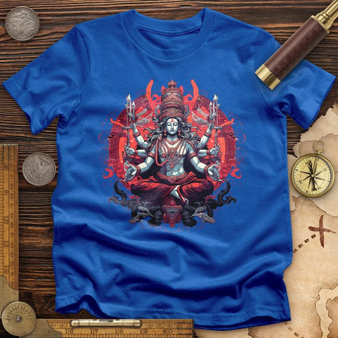 Lord Shiva Cotton T-Shirt Royal / S