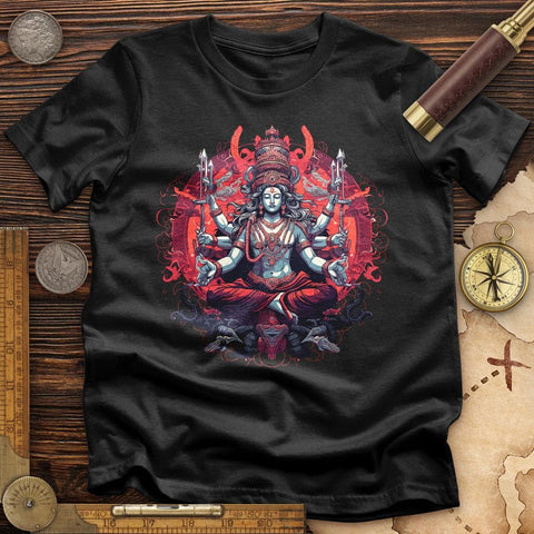 Lord Shiva Cotton T-Shirt Black / S