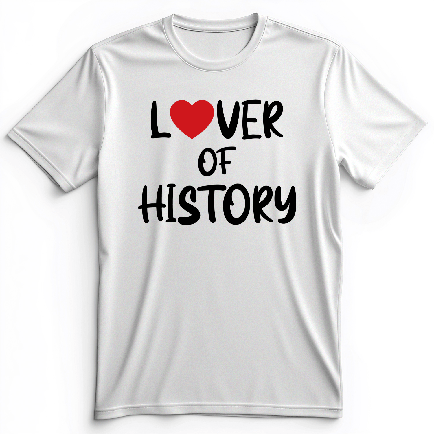 Lover Of History Premium Tee White / S