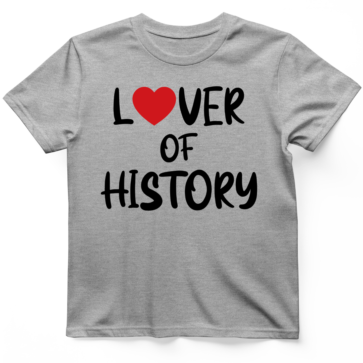 Lover Of History T-Shirt Sport Grey / S