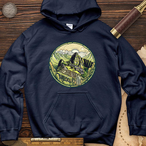 Machu Picchu Mountain Hoodie Navy / S