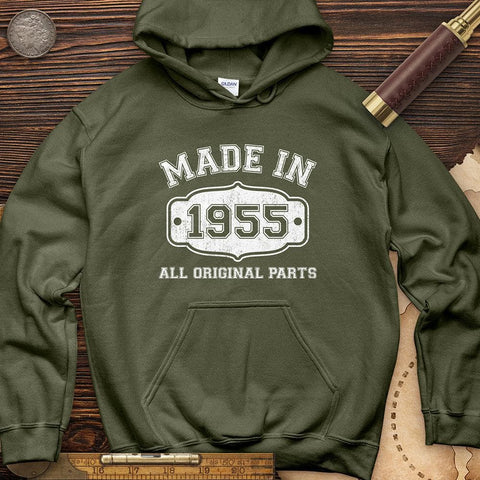 Made In 1955 Hoodie Military Green / S