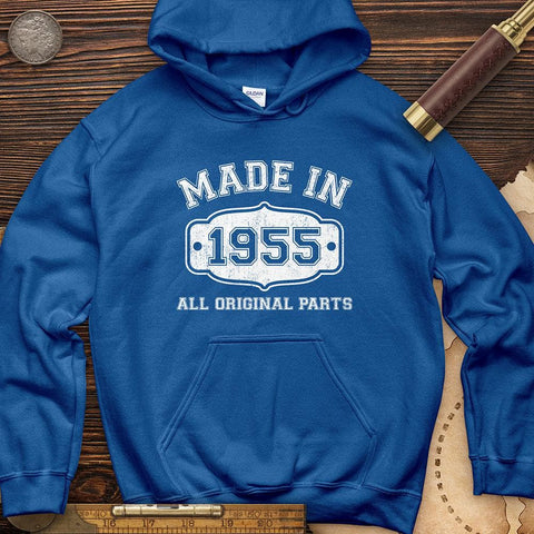 Made In 1955 Hoodie Royal / S