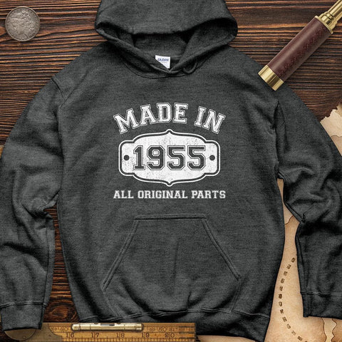 Made In 1955 Hoodie Dark Heather / S