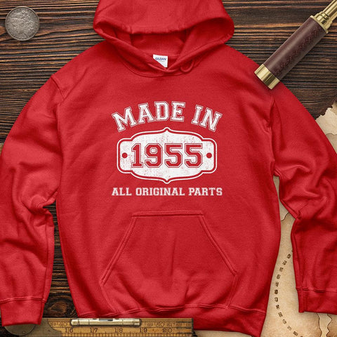 Made In 1955 Hoodie Red / S