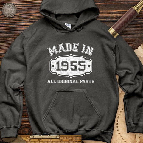 Made In 1955 Hoodie Charcoal / S