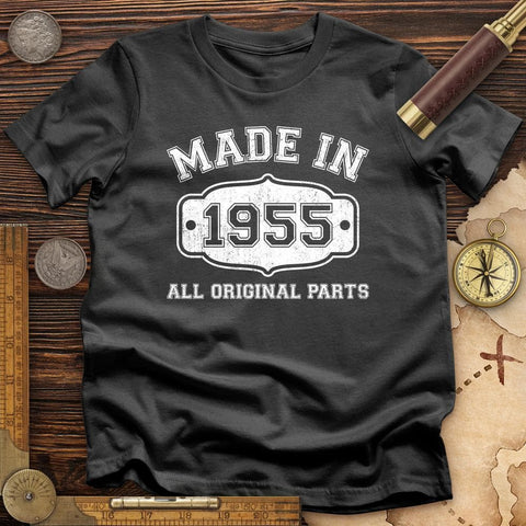 Made In 1955 T-Shirt Charcoal / S