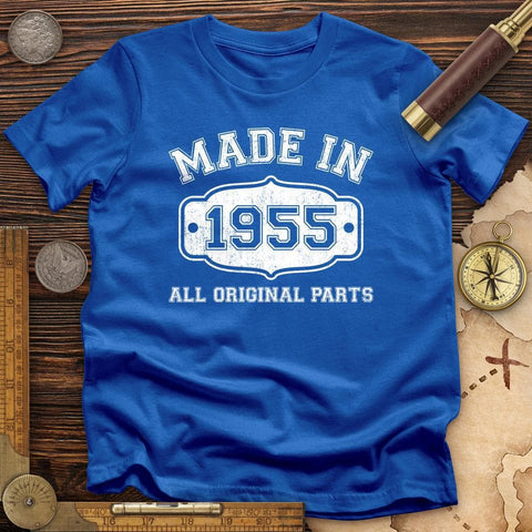 Made In 1955 T-Shirt Royal / S