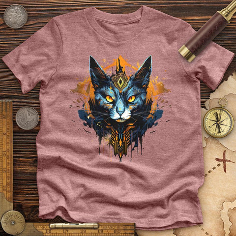 Magic Cat High Quality Tee Heather Mauve / S