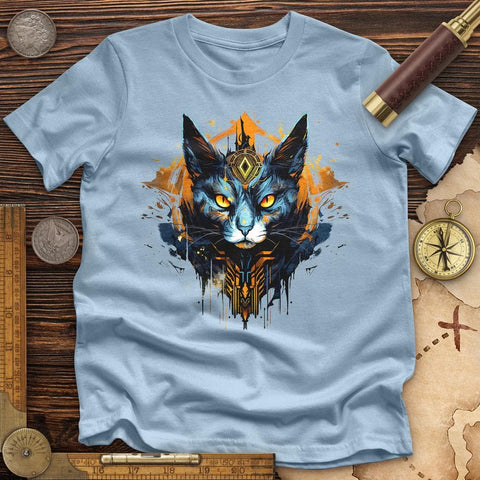 Magic Cat High Quality Tee Light Blue / S