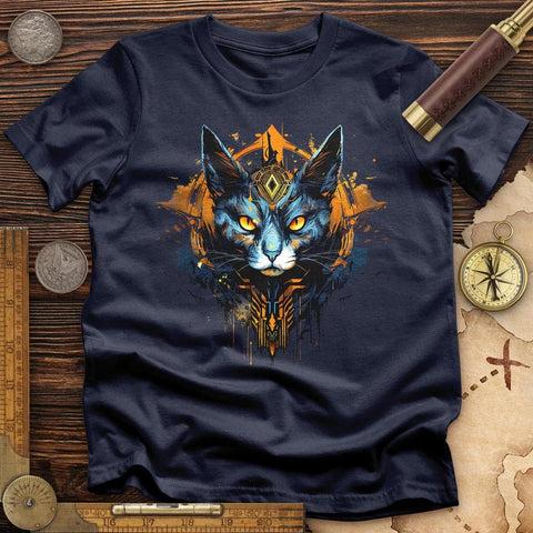 Magic Cat T-Shirt Navy / S