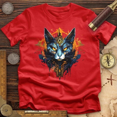 Magic Cat T-Shirt Red / S