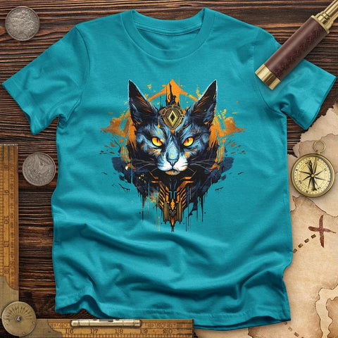 Magic Cat T-Shirt Tropical Blue / S
