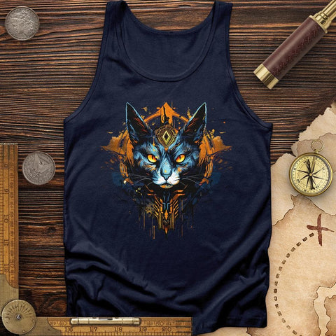 Magic Cat Tank Navy / XS