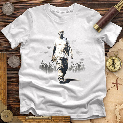 Mahatma Gandhi High Quality Tee White / S