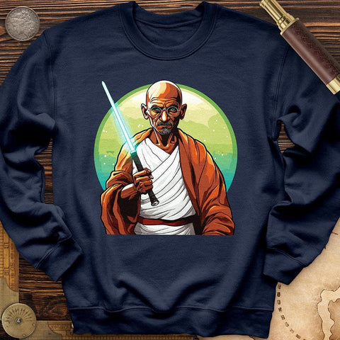 Mahatma Gandhi Saber Crewneck Navy / S