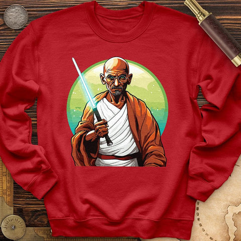 Mahatma Gandhi Saber Crewneck Red / S