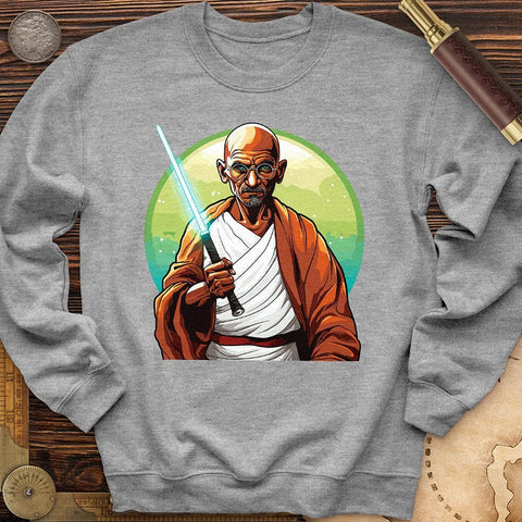 Mahatma Gandhi Saber Crewneck Sport Grey / S