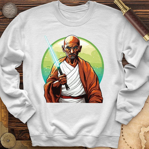 Mahatma Gandhi Saber Crewneck White / S