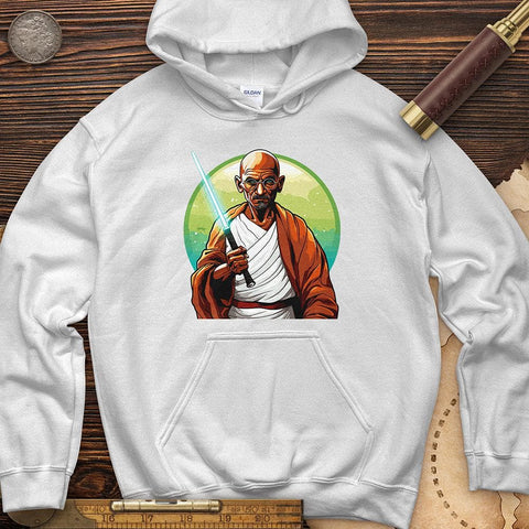 Mahatma Gandhi Saber Hoodie White / S