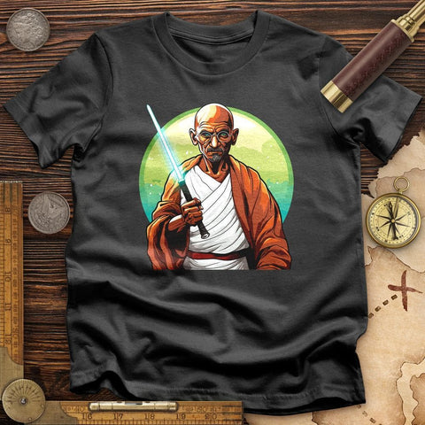 Mahatma Gandhi Saber T-Shirt Charcoal / S