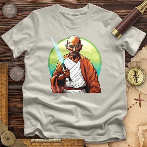 Mahatma Gandhi Saber T-Shirt Ice Grey / S