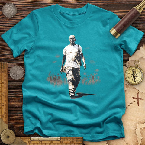 Mahatma Gandhi T-Shirt Tropical Blue / S