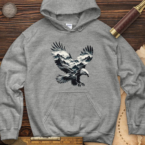 Majestic Eagle Mountain Hoodie Sport Grey / S