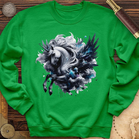 Majestic Pegasus Crewneck Irish Green / S