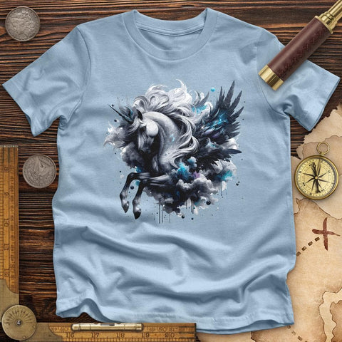 Majestic Pegasus High Quality Tee Light Blue / S