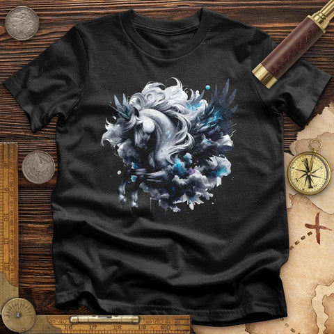 Majestic Pegasus T-Shirt Black / S