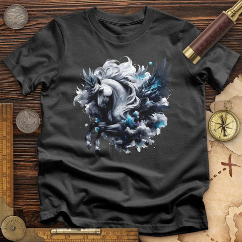 Majestic Pegasus T-Shirt Charcoal / S